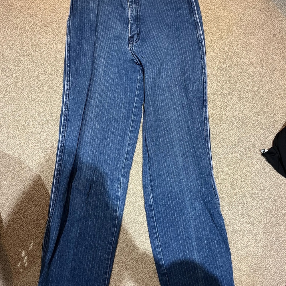 70’s Brittania Pinstripe Jeans